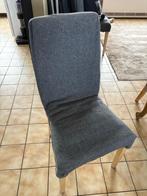 tafel met zes stoelen, Huis en Inrichting, Tafels | Eettafels, Ophalen, Gebruikt, 100 tot 150 cm, 150 tot 200 cm