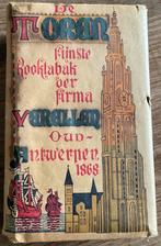 Oud TABAK TOREN/VERELLEN/OUD ANTWERPEN/tabakspak, Verzamelen, Ophalen of Verzenden, Zo goed als nieuw, Tabaksdoos of Verpakking