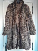 Tijger Pels jas bontmantel, Ophalen of Verzenden, Gedragen, Maat 38/40 (M), Bruin