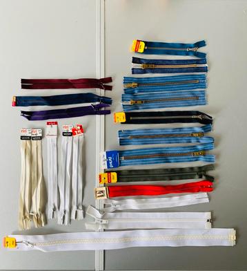 🍄 20 Nieuwe Ritsen. Verschillende maten en kleuren beschikbaar voor biedingen