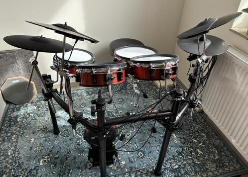 Elektronisch drumstel + practice pad 6", Musique & Instruments, Batteries & Percussions, Comme neuf, Autres marques, Électronique