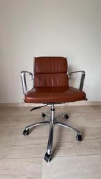 Luxy Italia bureaustoel, Ophalen, Bruin, Zo goed als nieuw, Bureaustoel