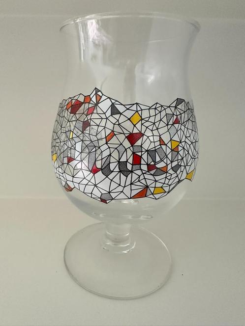 DUVEL glas Art Collection PHILIPPE DEBOGNIE - Nieuw!, Verzamelen, Glas en Drinkglazen, Nieuw, Bierglas, Ophalen of Verzenden