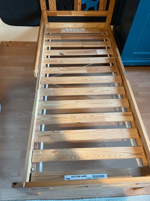 Ikea kinderbed KRITTER, Kinderen en Baby's, Kinderkamer | Bedden, Gebruikt, 140 tot 160 cm, 70 tot 85 cm, Lattenbodem, Matras