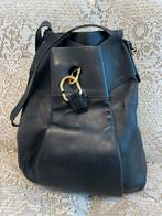 Onberispelijke tas in het DELVAUX Faust-model, Ophalen of Verzenden, Zwart, Leer