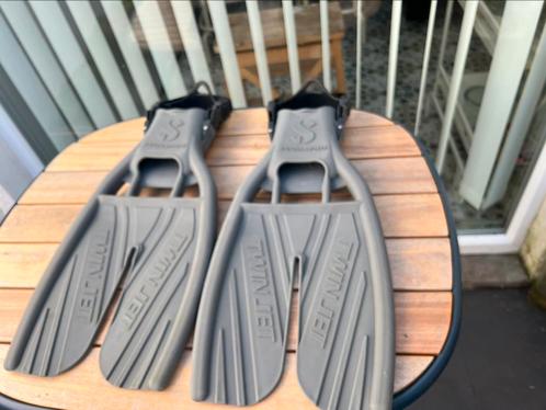 Twin jet open hiel vinnen S, Watersport en Boten, Duiken, Ophalen of Verzenden