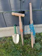 Plantschupje en plantstok, Jardin & Terrasse, Outils à main, Enlèvement, Utilisé
