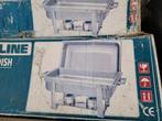 Chafing dish, chauffe plat buffet, Ophalen, Gebruikt