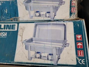 Chafing dish, chauffe plat buffet beschikbaar voor biedingen