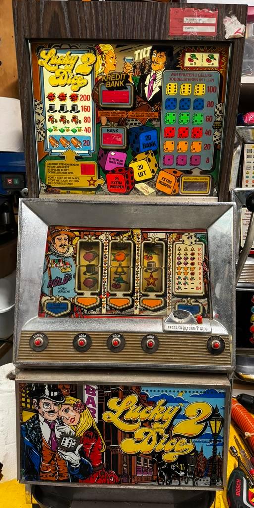 Slotmachine jackpot onderdelen, Verzamelen, Automaten | Gokkasten en Fruitautomaten, Gebruikt, Ophalen