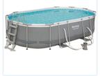 Zwembad bestway steelpro 7500 Liter, Ophalen, Gebruikt