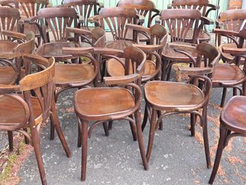 Chaises vintage horeca, café., Enlèvement, Utilisé