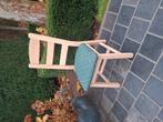 4 massief eiken stoelen. Geluchtgomd., Huis en Inrichting, Stoelen, Ophalen of Verzenden, Zo goed als nieuw, Hout