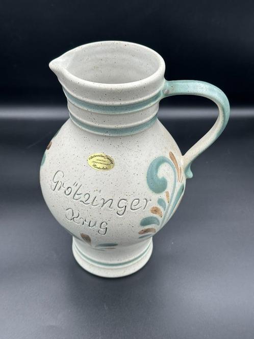 Handgemaakte Krug – Grötzinger Zupforchester 1997, Antiek en Kunst, Antiek | Vazen, Ophalen of Verzenden