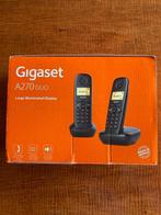 Draadloze telefoon GIGASET A270  DUO, 2 combinés, Enlèvement, Utilisé