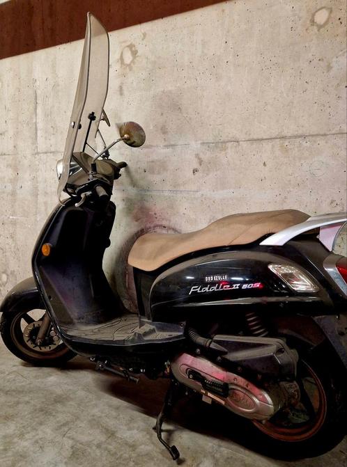 Scooter Sym Fiddle, Fietsen en Brommers, Scooters | SYM, Zo goed als nieuw, Fiddle, Ophalen