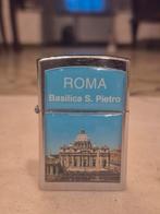 Zippo aansteker in zeer goede staat Basilica of S Pietro Rom, Verzamelen, Rookartikelen, Aanstekers en Luciferdoosjes, Ophalen