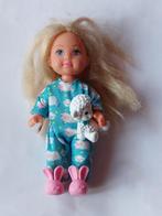 Barbiepopje met schaapknuffel, Kinderen en Baby's, Speelgoed | Poppen, Gebruikt, Ophalen of Verzenden, Barbie