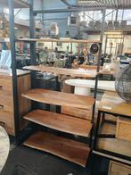 Rek acaciahout (outlet), Verzamelen, Boekenleggers, Ophalen, Nieuw