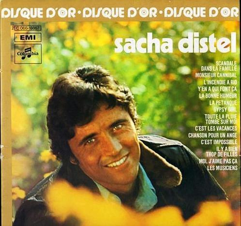 Sacha Distel „Gold Disc” EMI, 33 toeren per minuut, Cd's en Dvd's, Vinyl | Jazz en Blues, Gebruikt, Jazz, 1960 tot 1980, 12 inch