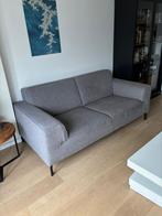 Grijze 2,5-zit zetel / Canapé, Ophalen, Gebruikt, Tweepersoons, Rechte bank