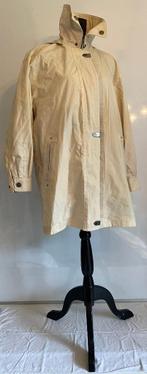 Lichte, chique en vintage trenchcoat/parka met capuchon, Kleding | Dames, Ophalen, Zo goed als nieuw, Maat 38/40 (M), Beige