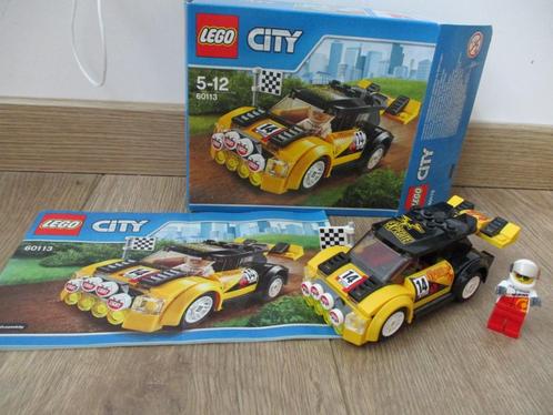 LEGO City Rally Car, 60113, comme neuf, Enfants & Bébés, Jouets | Duplo & Lego, Comme neuf, Lego, Ensemble complet, Envoi