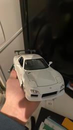 Mazda rx7 fast and the furious, Hobby en Vrije tijd, Modelauto's | 1:18, Ophalen, Zo goed als nieuw