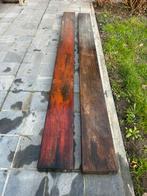 2  PADOUK palen 5.5x19 x245 stuk 60€, Tuin en Terras, Ophalen, Zo goed als nieuw, Palen