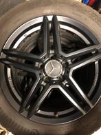 Mercedes velgen met winterbanden 225/55 R 17, Auto-onderdelen, Banden en Velgen, Ophalen, 17 inch, Winterbanden, Band(en)