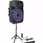 PARTY-15PACK Actieve luidspreker met statief 800Watt, Audio, Tv en Foto, Luidsprekerboxen, Nieuw, Ophalen of Verzenden