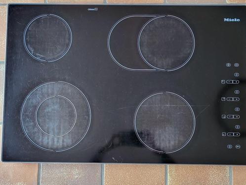 taque vitrocéramique Miele 76 x 50 cm, Elektronische apparatuur, Fornuizen, Gebruikt, Inbouw, Elektrisch, 4 kookzones, Minder dan 85 cm