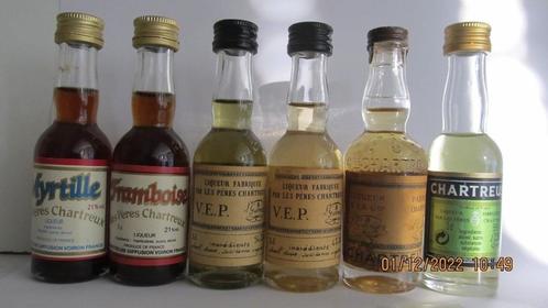 bouteilles miniatures de CHARTREUSE recherchées à vendre, Collections, Collections complètes & Collections, Enlèvement ou Envoi