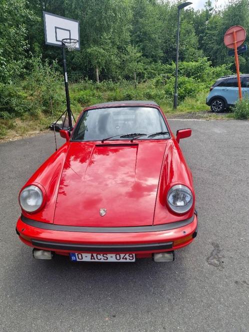 porsche 911 sc targa 1980, Auto's, Porsche, Particulier, Benzine, Handgeschakeld, Rood, Zwart, Leder, Achterwielaandrijving, Ophalen
