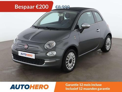 Fiat 500C 1.2 Lounge (bj 2017), Auto's, Fiat, Te koop, 500C, ABS, Airbags, Airconditioning, Bluetooth, Boordcomputer, Centrale vergrendeling