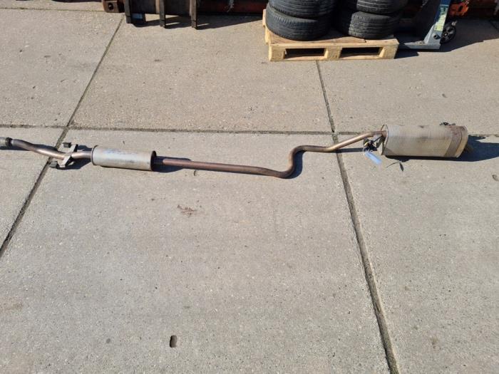 Echappement (complet) d'un Opel Crossland X, Autos : Pièces & Accessoires, Systèmes d'échappement, Opel, Utilisé, 3 mois de garantie