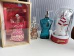 Lege parfumflessen Jean Paul Gaultier Collector X-Mas sneeuw, Verzamelen, Parfumfles, Gebruikt, Ophalen of Verzenden