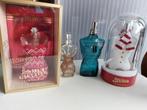 Lege parfumflessen Jean Paul Gaultier Collector X-Mas sneeuw, Verzamelen, Ophalen of Verzenden, Gebruikt, Parfumfles