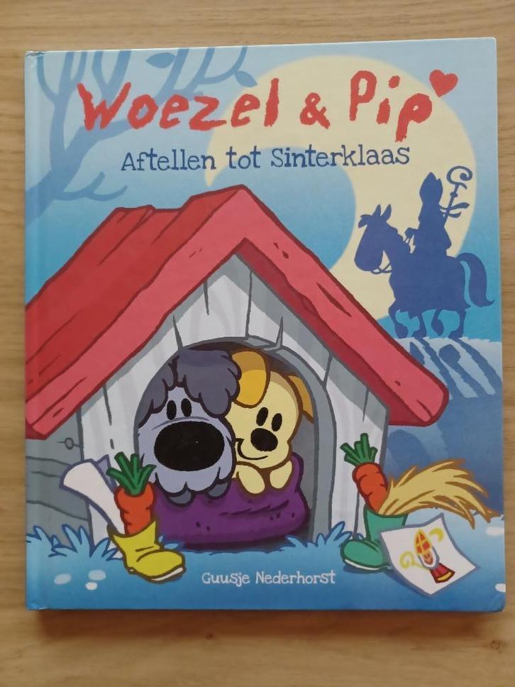 Woezel en Pip - Aftellen tot Sinterklaas, Boeken, Kinderboeken | Baby's en Peuters, Zo goed als nieuw, Ophalen of Verzenden