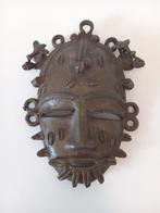 Masque en bronze Baoulé (Afrique), Verzenden