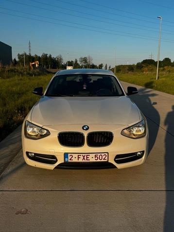BMW 114i, Auto's, BMW, Euro 5, 1 Reeks, Zwart, Alcantara