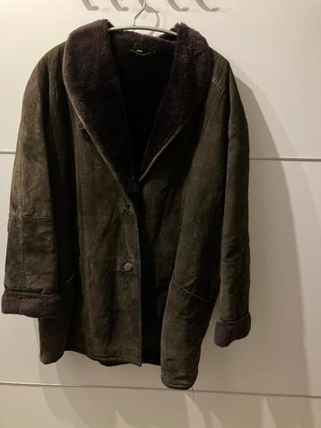 Veste en jean marron, Enlèvement ou Envoi, Comme neuf, Taille 42/44 (L), Brun