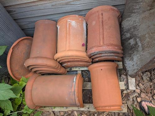 Nokpannen 3 types, Doe-het-zelf en Bouw, Dakpannen en Dakbedekking, Gebruikt, Ophalen
