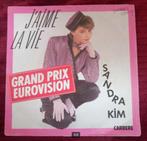 Vinyl 7" single Sandra Kim J'aime la vie Eurosong Eurovisie, Cd's en Dvd's, Verzenden, 7 inch, Single