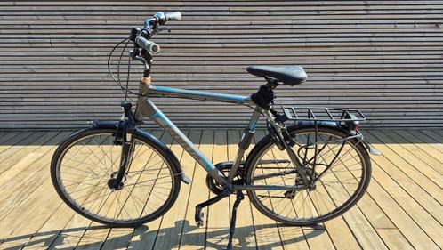 Herenfiets NORTA met fietsslot & fietstassen, Fietsen en Brommers, Fietsen | Heren | Herenfietsen, Gebruikt, Overige merken, 53 tot 57 cm