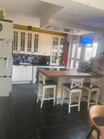 Volledige keuken met toestellen, Ophalen, Gebruikt, Wit, Overige typen