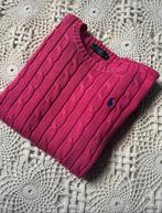 Ralph Lauren Kabel trui - roze - XS/S, Enlèvement ou Envoi, Comme neuf, Taille 34 (XS) ou plus petite, Rose