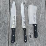 kwalitatieve set koksmessen en kapmes BERGHOF, Antiek en Kunst, Antiek | Gereedschap en Instrumenten, Ophalen of Verzenden