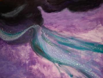 Schilderij op canvas: De nacht beschikbaar voor biedingen