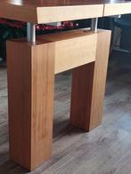 Design eettafel, kersen hout, 2.20 m lengte, Huis en Inrichting, Tafels | Eettafels, Ophalen, 200 cm of meer, 50 tot 100 cm, Zo goed als nieuw